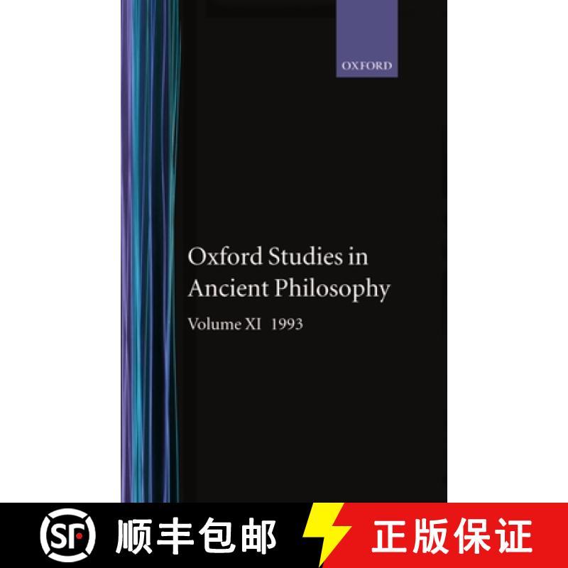 【3-4周达】Oxford Studies in Ancient Philosophy: Volume XI: 1993 [9780198240952]
