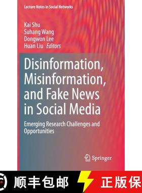 【3-4周达】Disinformation, Misinformation, and Fake News in Social Media : Emerging Research Challeng... [9783030426989]