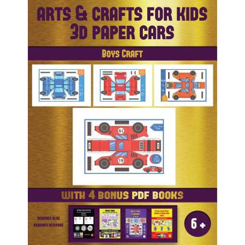 预订 boys craft (arts and crafts for kids. [9781838975913]