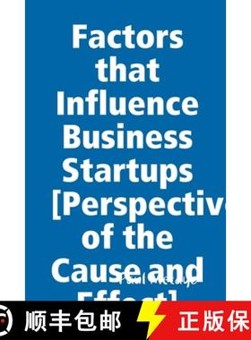 【3-4周达】Factors that Influence Business Startups [Perspective of the Cause and Effect] [9780359922543]