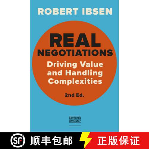 【3-4周达】Real Negotiations: Driving Values and Handling Complexities (2nd Ed.) [9788759330098]