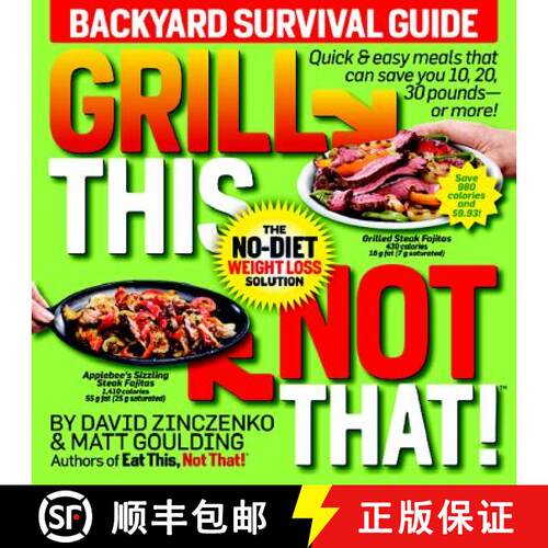 【3-4周达】Grill This, Not That!: Backyard Survival Guide [9781609618223]