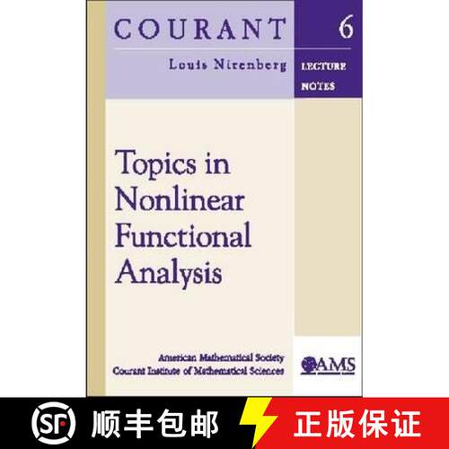 现货 非线性泛函分析专题 Topics in Nonlinear Functional Analysis [9780821828199]