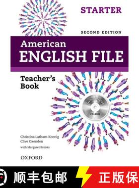 【3-4周达】American English File Second Edition: Starter Teacher's Book with Test and Assessment CD-ROM [9780194776325]