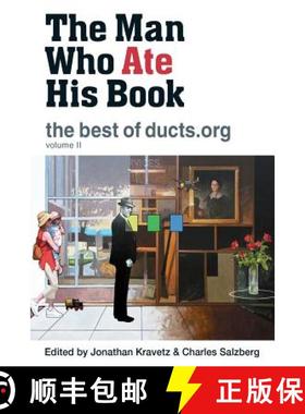 【3-4周达】The Man Who Ate His Book, The Best of Ducts.org [9780988696846]