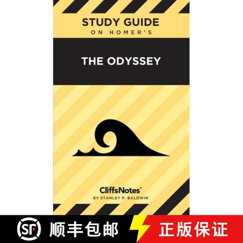 【3-4周达】CliffsNotes on Homer's The Odyssey: CliffsNotes on Literature [9781957671512]
