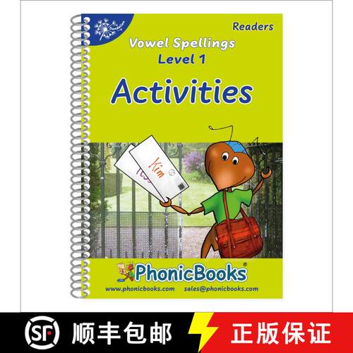【3-4周达】Phonic Books Dandelion Readers Vowel Spellings Level 1 The Mail Activities: Activities Acc... [9781783693221]