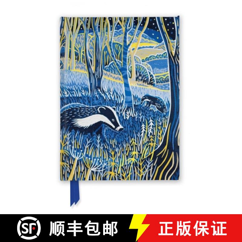 【3-4周达】Annie Soudain: Foraging by Moonlight (Foiled Journal) [9781839648144]