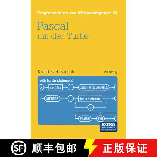 【3-4周达】Pascal mit der Turtle : Einführung in die Anwendung von UCSD-Pascal [9783528044176]