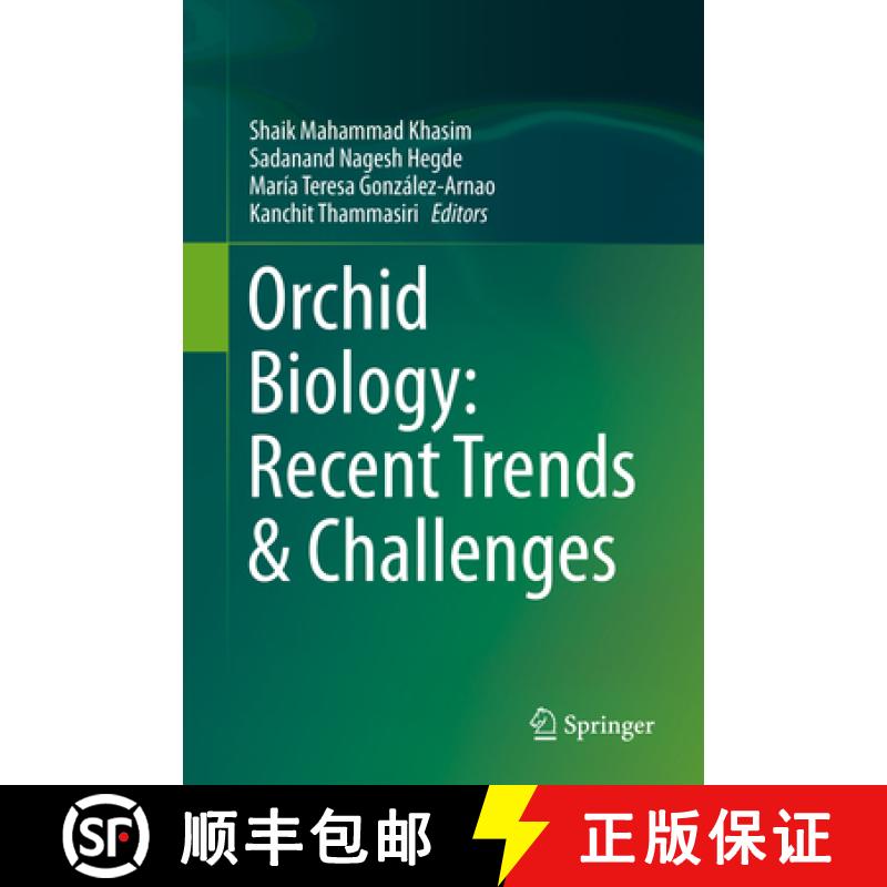 【3-4周达】Orchid Biology: Recent Trends & Challenges [9789813294554]