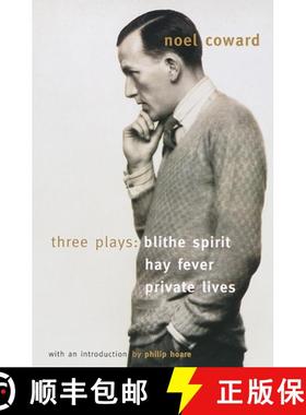 【3-4周达】Blithe Spirit, Hay Fever, Private Lives: Three Plays [9780679781790]