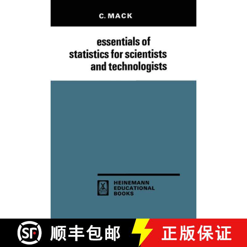 【3-4周达】Essentials of Statistics for Scientists and Technologists [9781461586173]