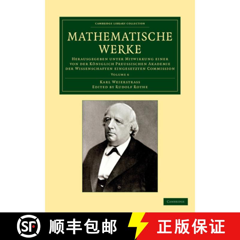 【3-4周达】Mathematische Werke: Herausgegeben unter Mitwirkung einer von der koeniglich preussischen ... [9781108059183]