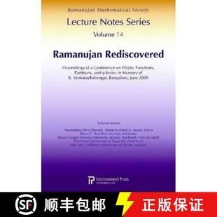 Rediscovered Functions and... Ramanujan 4周达 9781571462459 Partitions Elliptic Proceedings Conference