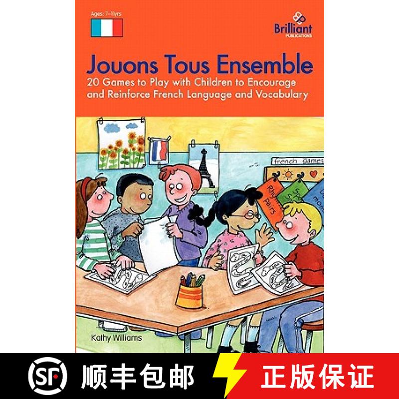 【3-4周达】Jouons Tous Ensemble: 20 Games to Play with Children to Encourage and Reinforce French Lan... [9781903853818]