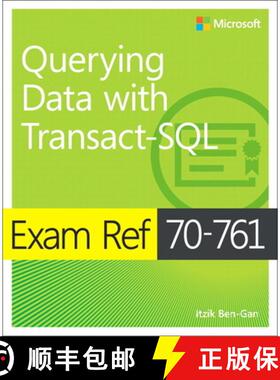 【3-4周达】Exam Ref 70-761 Querying Data with Transact-SQL [9781509304332]