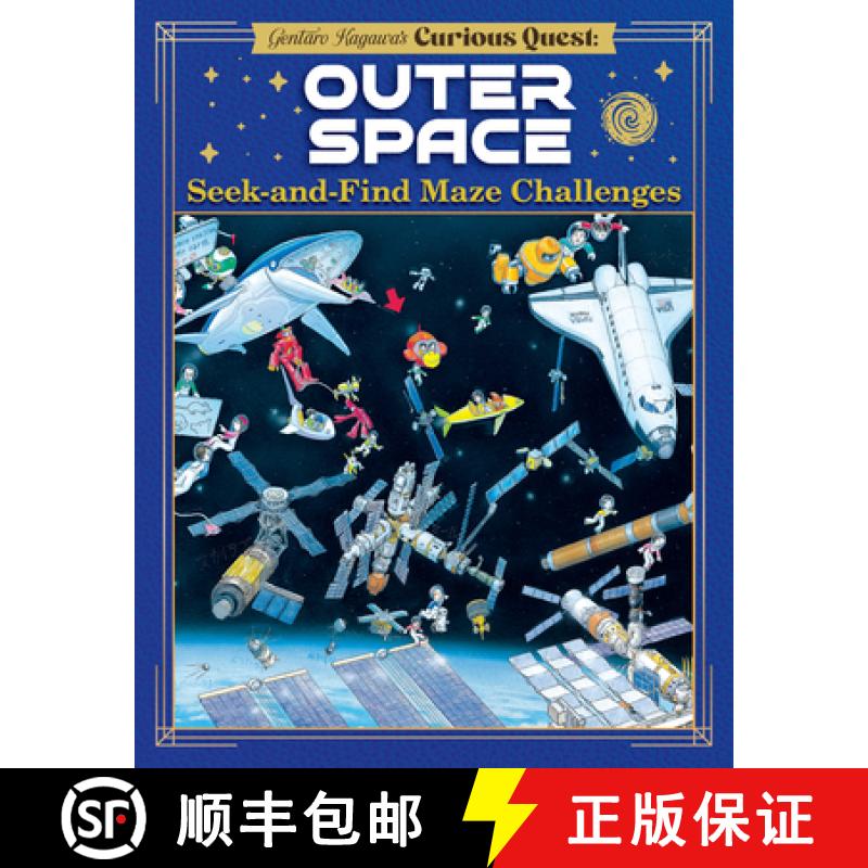 预订 Outer Space Seek-And-Find Maze Challenge: 12 Absolutely Amazing Learn & Play Puzzle Quests? [9781641244244]