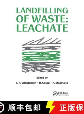【3-4周达】Landfilling of Waste: Leachate [9780419161400]