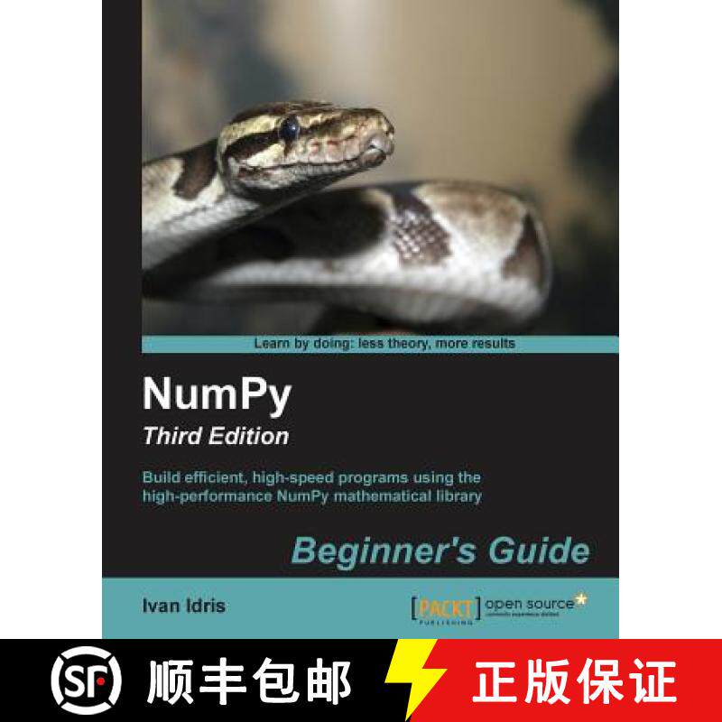 预订 NumPy: Beginner's Guide - Third Edition [9781785281969]