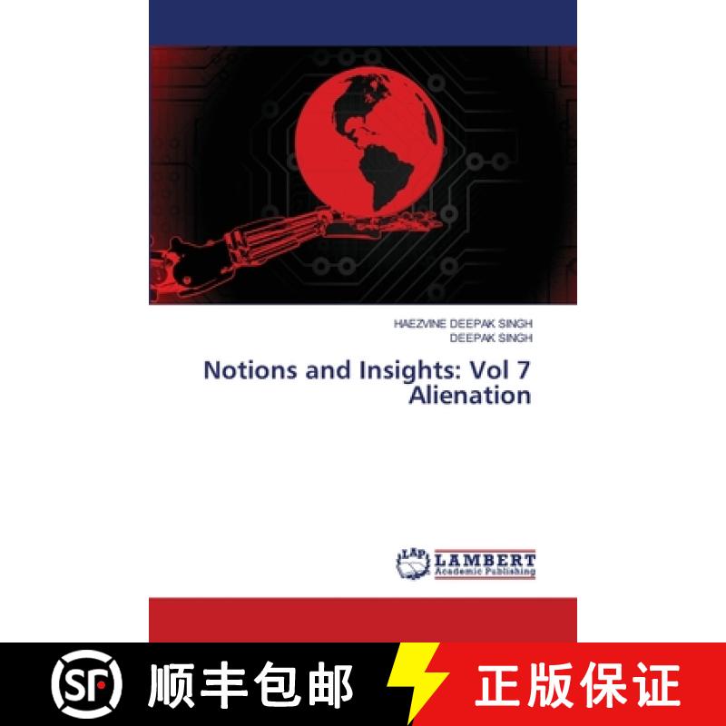【3-4周达】Notions and Insights: Vol 7 Alienation [9786207998661]
