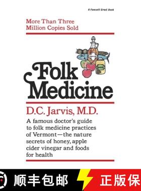 【3-4周达】Folk Medicine: A New England Almanac of Natural Health Care from a Noted Vermont Country D... [9780345471741]