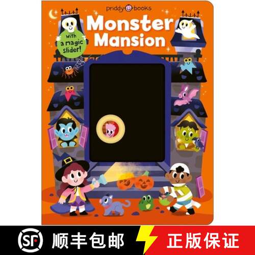 【3-4周达】Monster Mansion (Seek and Peek): A Search-And-Find Novelty Book [9781684496020]