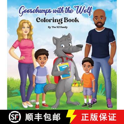 【3-4周达】Goosebumps with the Wolf  (Coloring Book) [9798989434770]
