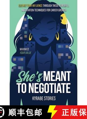 【3-4周达】She's Meant to Negotiate [9798330340354]