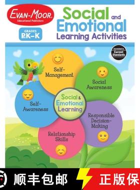 【3-4周达】Social and Emotional Learning Activities, Prek - Kindergarten Teacher Resource [9781645141662]