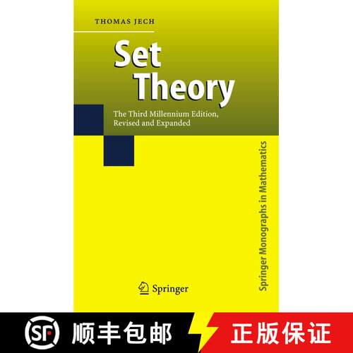 【3-4周达】精装 Set Theory: The Third Millennium Edition, revised and expanded - Set Theory Millenniu... [9783540440857]