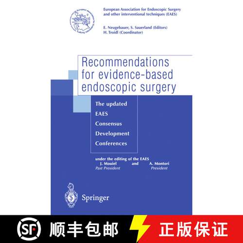 【3-4周达】Recommendations for evidence-based endoscopic surgery: The updated EAES consensus developm... [9782287597091]