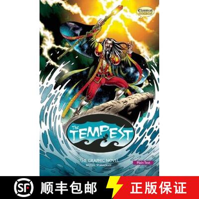 【3-4周达】The Tempest the Graphic Novel: Plain Text [9781906332709]