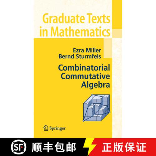 【3-4周达】精装 Combinatorial Commutative Algebra [9780387223568]