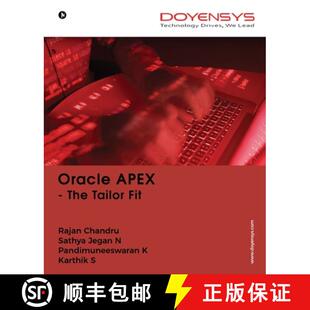【3-4周达】Oracle APEX: The Tailor Fit [9781647608132]