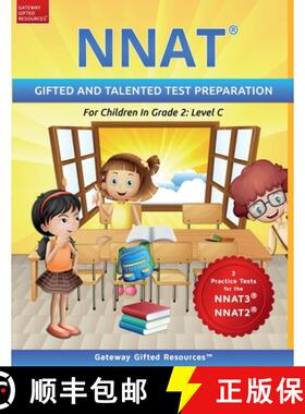【3-4周达】NNAT Test Prep Grade 2 Level C: NNAT3 and NNAT2 Gifted and Talented Test Preparation Book ... [9781733113229]