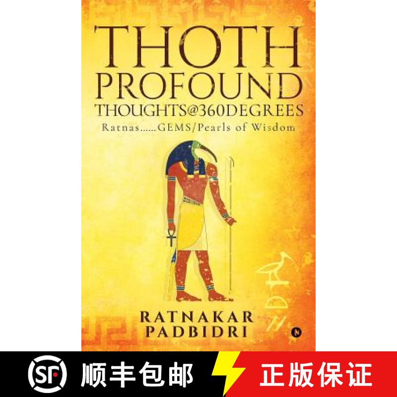 【3-4周达】THOTH... Profound Thoughts@360degrees: Ratnas......GEMS/Pearls of Wisdom [9781948321587] - 实物图