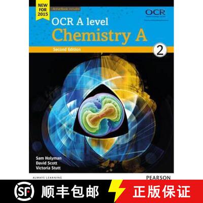 【3-4周达】OCR A level Chemistry A Student Book 2 + ActiveBook [9781447990819]