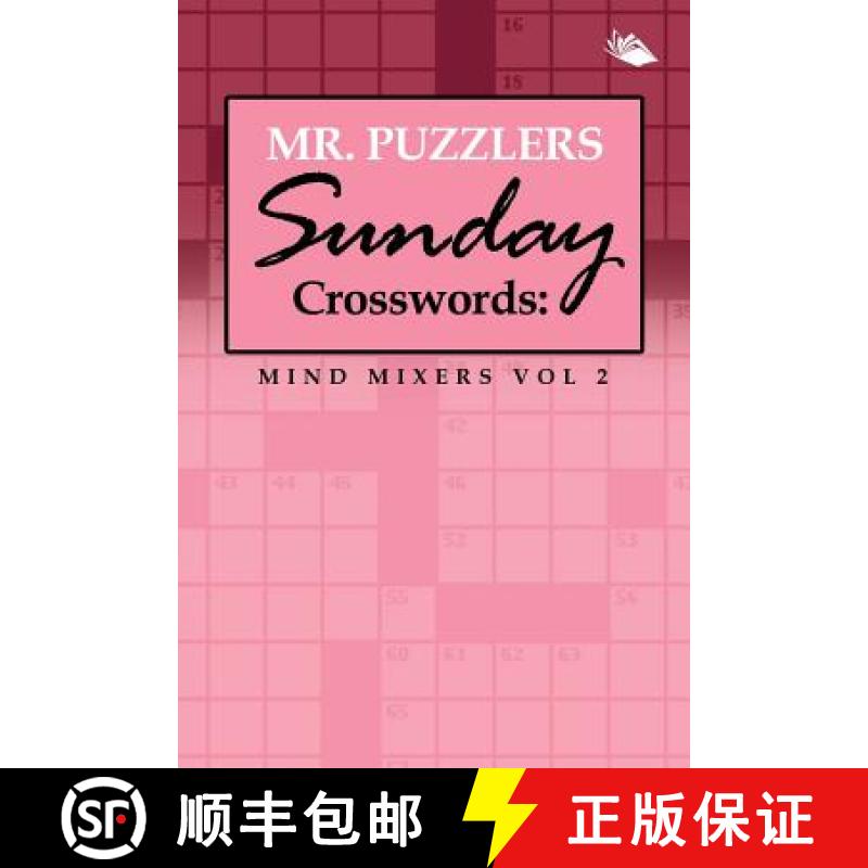 【3-4周达】Mr. Puzzlers Sunday Crosswords: Mind Mixers Vol 2 [9781682802670]
