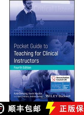 【3-4周达】Pocket Guide to Teaching for Clinical Instructors [9781394292073]