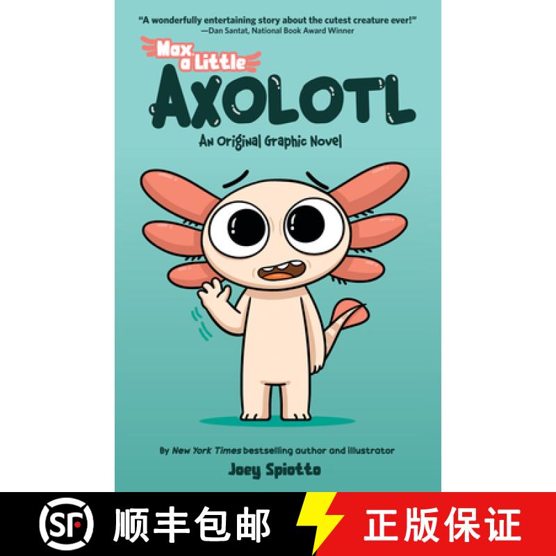 【3-4周达】精装 Max, a Little Axolotl #1 (an Original Graphic Novel) [9781546169468] - 实物图