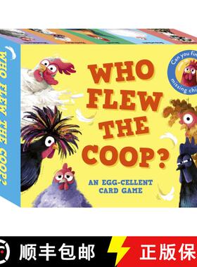 【3-4周达】Who Flew the Coop? : An Egg-cellent Card Game: Can you find the missing chicken? [9781836001089]