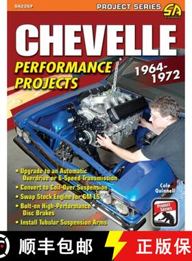 【3-4周达】Chevelle Performance Projects: 1964-1972 [9781613255834]