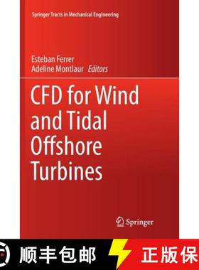 【3-4周达】Cfd for Wind and Tidal Offshore Turbines [9783319365619]