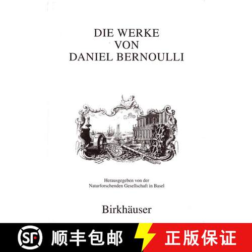 【3-4周达】精装 Die Werke von Daniel Bernoulli: Band 3: Mechanik [9783764312138]