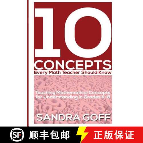 【3-4周达】10 Concepts Every Math Teacher Should Know: Teaching Mathematical Concepts for Understandi... [9780991661893]