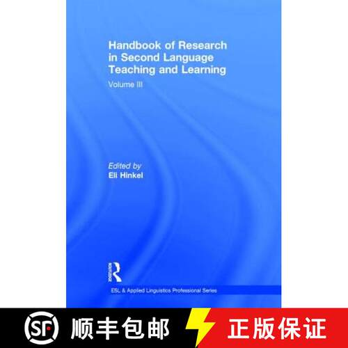 【3-4周达】精装 Handbook of Research in Second Language Teaching and Learning: Volume III [9781138859814]