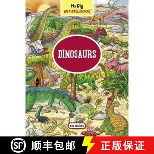 Kids Big Find th... for Book And Board 9781615196654 Dinosaurs Wimmelbook Look Children Tell Toddlers