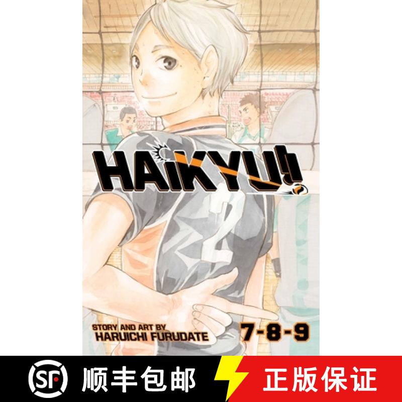 【2-3周达】Haikyu!! (3-in-1 Edition), Vol. 3 : Includes vols. 7, 8 & 9 [9781974749454]