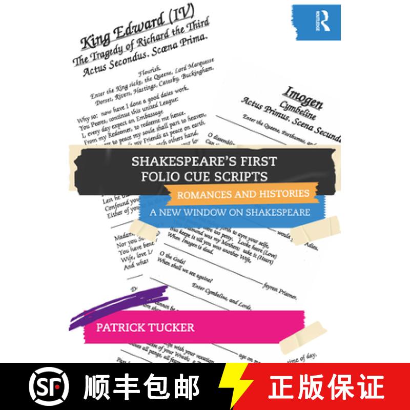 【4周达】Shakespeare's First Folio Cue Scripts - Romances and Histories: A New Window on Shakespeare [9781032698847]
