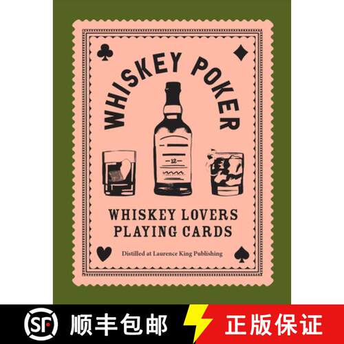 【3-4周达】Whiskey Poker: Whiskey Lovers' Playing Cards [9781786277411]